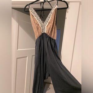Zen Nymph - Low Cut Jumpsuit - Size Large